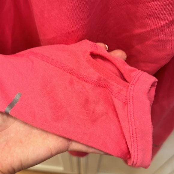 Nike women’s pink running quarter zip size M - Picture 4 of 6